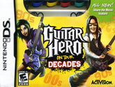 Guitar Hero On Tour Decades - Nintendo DS Game and Grip